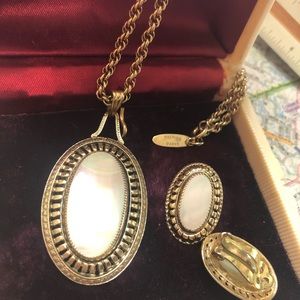 1950’s/1960’s Whiting & Davis Necklace & Earrings
